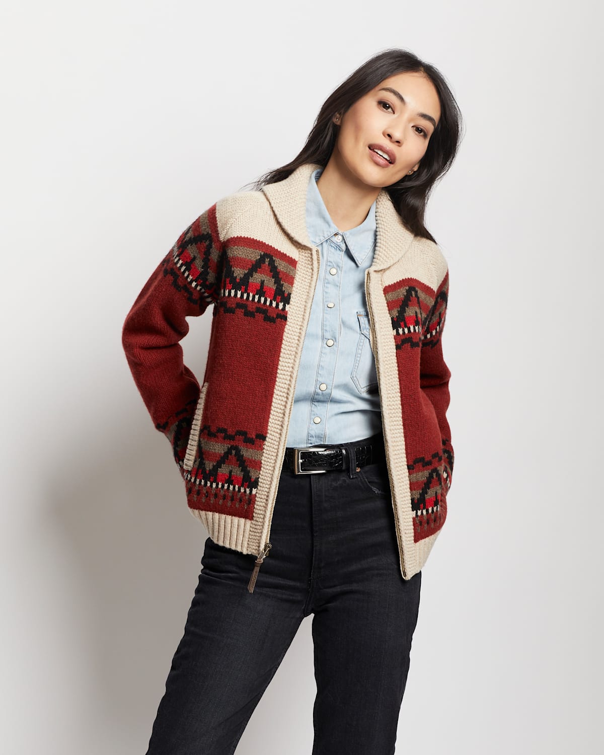 Women's Merino Wool Sweaters & Cardigans | Pendleton